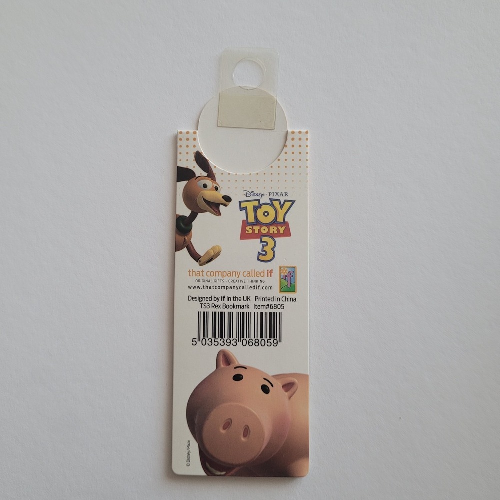 2010 Toy Story 3 T Rex Bookmark Magnetic Magnet Not My Fault UK Called If, #6805 - Picture 8 of 16